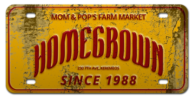 Homegrown since 1988, Mom and Pop's Farm Market has been around for over 30 years.